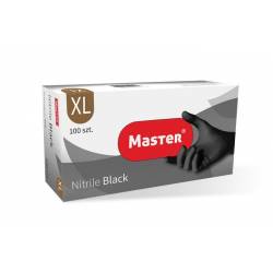 Rękawice nitrylowe roz. XL BLACK MASTER