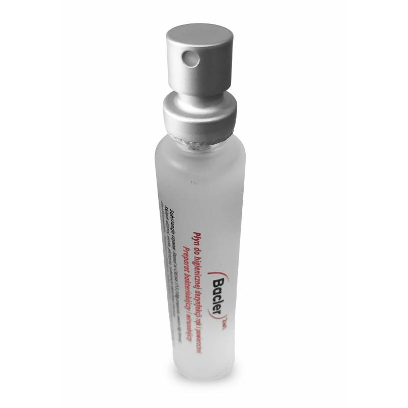 Płyn do dezynfekcji BACLER PERFUMOWANY 25ml Płyn do dezynfekcji BACLER PERFUMOWANY 25ml